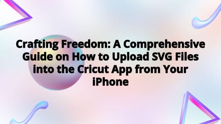 how to upload svg to cricut on phone