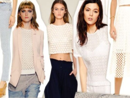 Mesh and Eyelet Trend