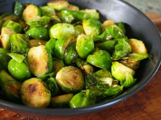  Buttered Brussels Sprouts
