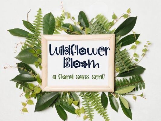 Wildflower Bloom Font