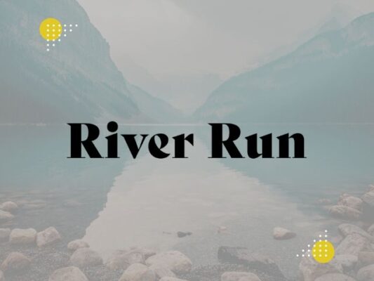 River Run Font