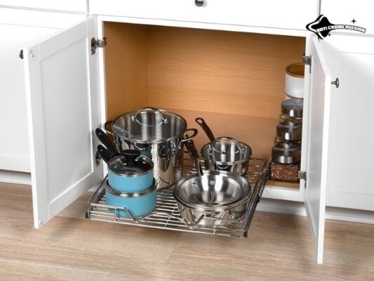 HOLDN’ STORAGE Pull Out Drawer Cabinet Organizer